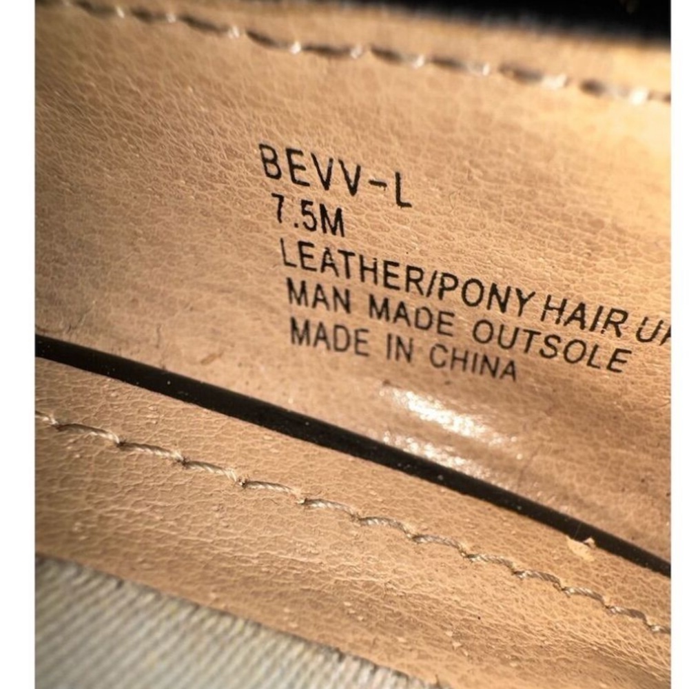 STEVE MADDEN BEVV-L Women's Real Fur Pony Hair cheetah Platform Heels Sz 7.5 - Picture 3 of 15